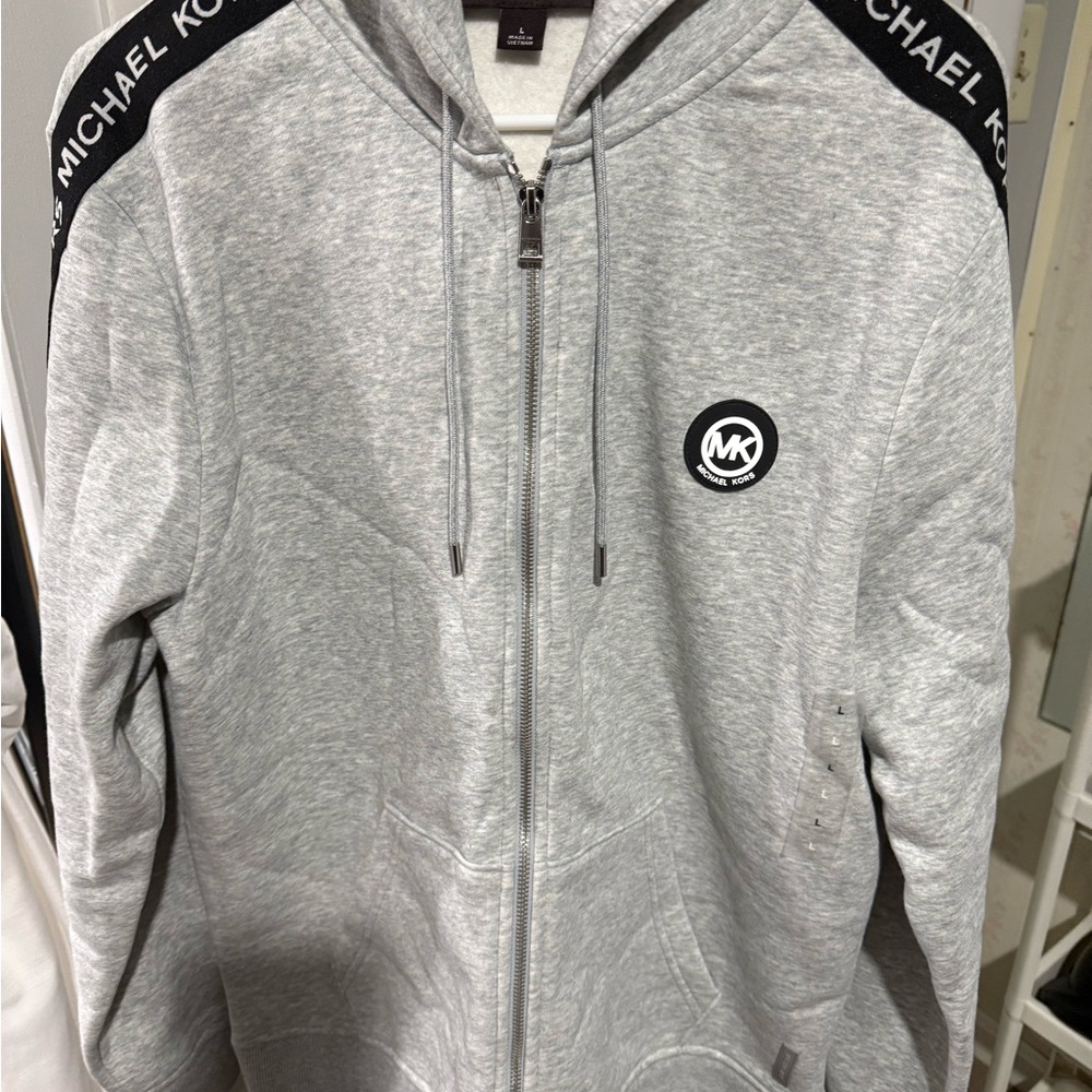 Michael Kors Heather Gray Hoodie